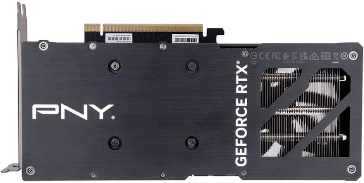 Відеокарта PNY PCI-Ex GeForce RTX 4070 Super VERTO Dual Fan OC 12GB GDDR6X (192bit) (2490/21000) (1 x HDMI, 3 x DisplayPort) (VCG4070S12DFXPB1-O) - зображення 9