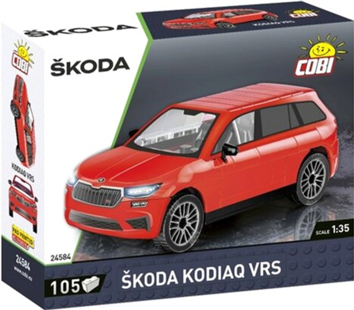 Конструктор Cobi Skoda Kodiaq VRS 105 елементів (5902251245849) - зображення 1