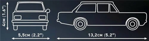 Конструктор Cobi Opel Rekord C-Schwarze Witwe 138 елементів (5902251245979) - зображення 3