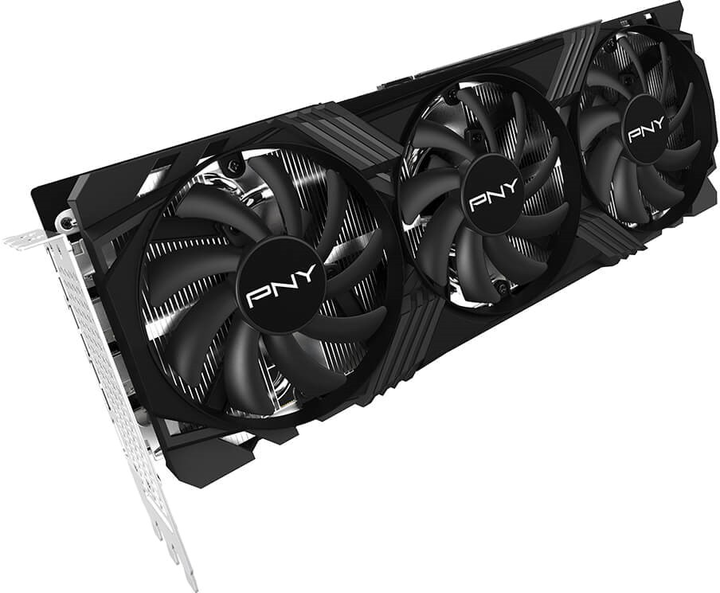 Karta graficzna PNY PCI-Ex GeForce RTX 4070 Ti Super VERTO Triple Fan OC 16GB GDDR6X (256bit) (2625/21000) (1 x HDMI, 3 x DisplayPort) (VCG4070TS16TFXPB1-O) - obraz 3