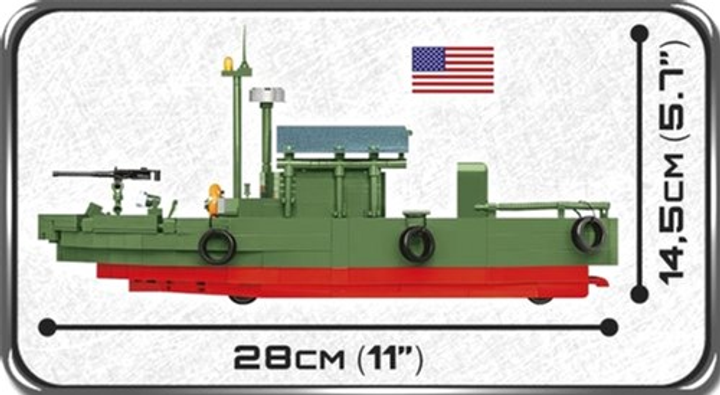 Конструктор Cobi Historical Collection Vietnam War 615 2238 елементів (5902251022389) - зображення 4