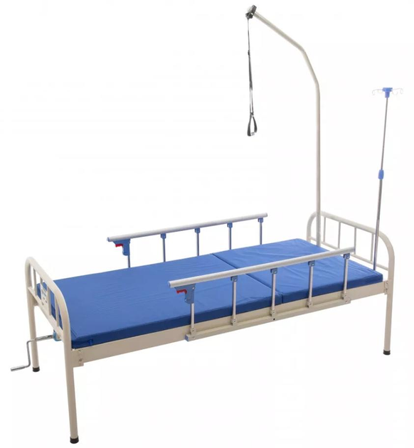 Медичне ліжко 2-секційна для лікарні клініки будинку MED1-C001 - зображення 2