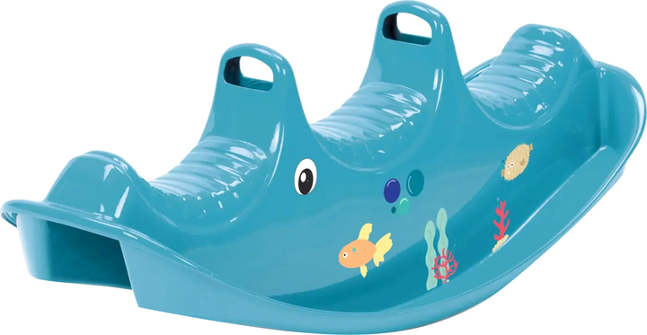Кресло-качалка Dantoy Valborg The Whale для 3-х детей (5701217067248) - изображение 1