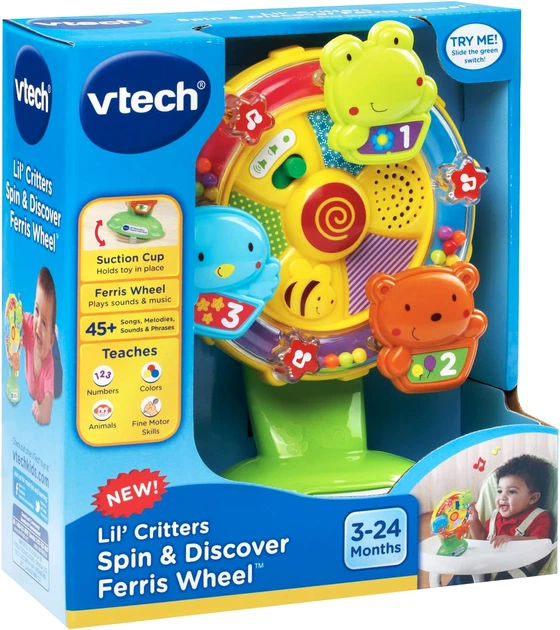 Музична іграшка Vtech Baby Lil' Critters (3417761659328) – Безпечно ...