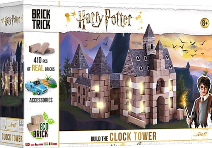 Klocki konstrukcyjne Trefl Brick Trick Harry Potter Wieża zegarowa 410 elementów (5900511615630) - obraz 1