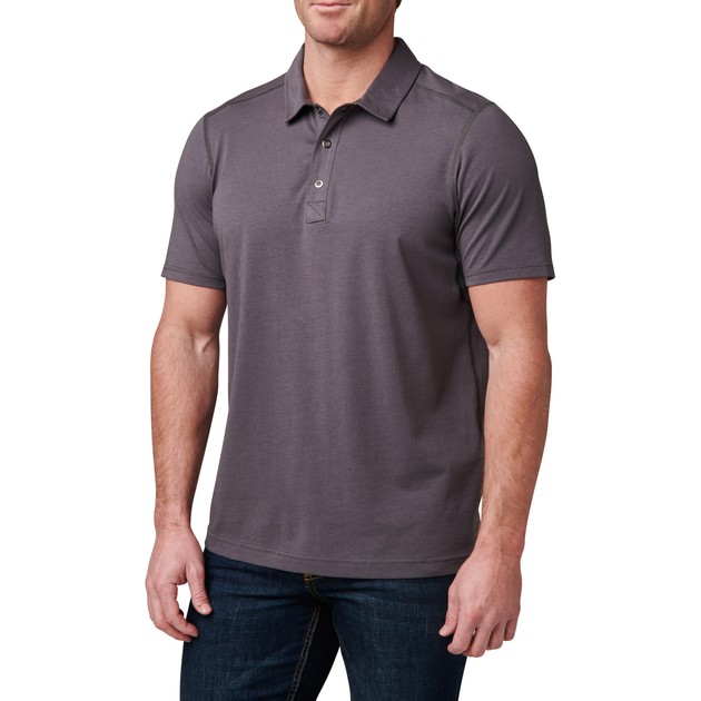 Футболка поло 5.11 Tactical® Archer Short Sleeve Polo 2.0 2XL Flint - изображение 1