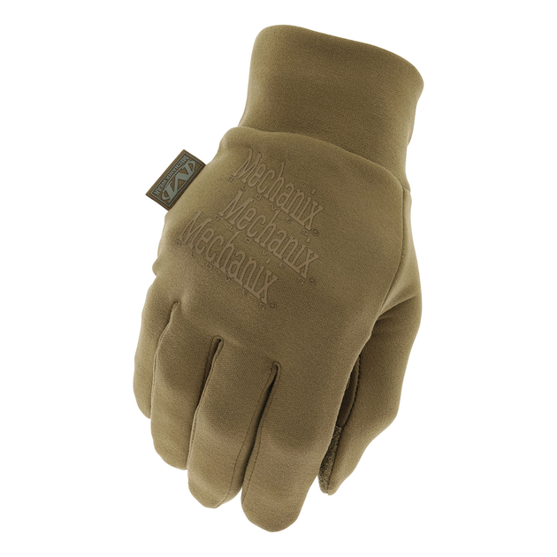 Рукавички тактичні зимові Mechanix Coldwork™ Base Layer Coyote Gloves S Coyote - зображення 1