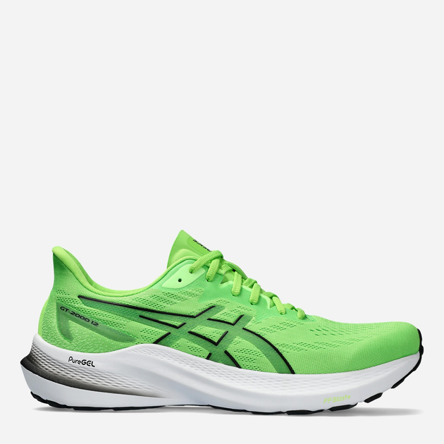 Акція на Чоловічі кросівки для бігу ASICS Gt-2000 12 1011B691-300 42 (8.5US) 26.5 см Зелені від Rozetka