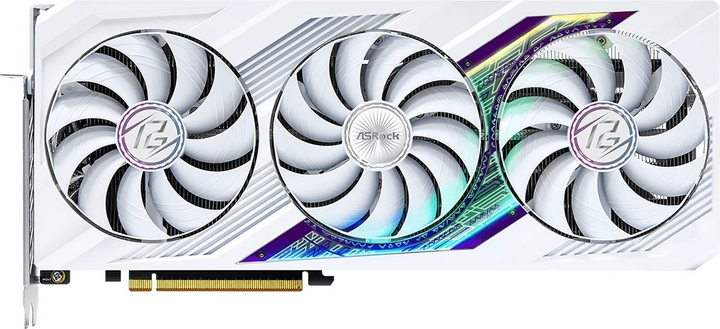 Відеокарта ASRock PCI-Ex Radeon RX 7900 TX Phantom Gaming White OC 20GB GDDR6 (320bit) (2075/20000) (1 x HDMI, 3 x DisplayPort) (90-GA4XZZ-00UANF) - зображення 1