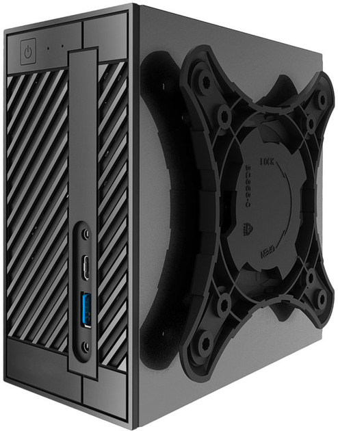 Komputer ASRock DeskMini 310 Barebone (90BXG3701-A10GA0W) - obraz 4