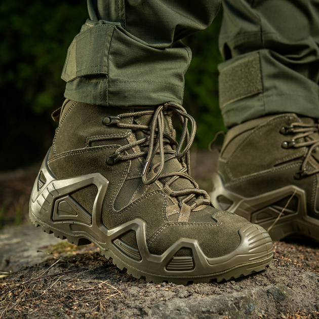 Ботинки Тактические M-Tac Alligator Olive 43 - изображение 2