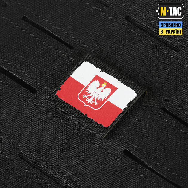 M-Tac MOLLE Patch Прапор Polska White/Red/Black - зображення 2