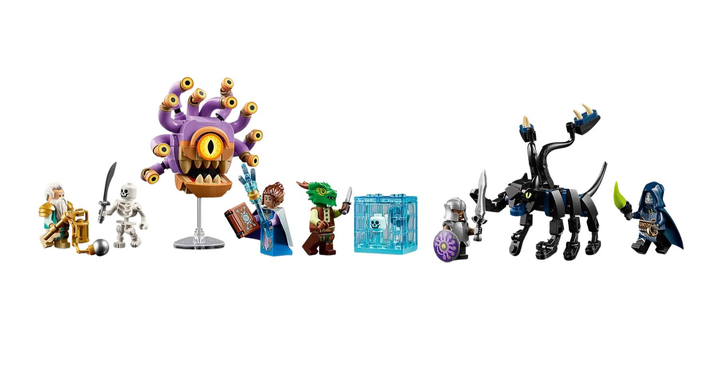 Zestaw klocków LEGO Ideas Dungeons & Dragons: Opowieść czerwonego smoka 3745 elementów (21348) - obraz 4