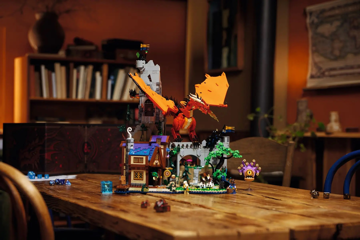 Zestaw klocków LEGO Ideas Dungeons & Dragons: Opowieść czerwonego smoka 3745 elementów (21348) - obraz 16