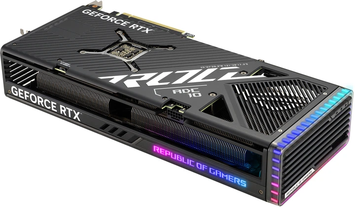 Відеокарта ASUS PCI-Ex GeForce RTX 4070 Super ROG Strix OC Edition 12GB GDDR6X (192bit) (2670/21000) (2 x HDMI, 3 x DisplayPort) (90YV0KD0-M0NA00) - зображення 6