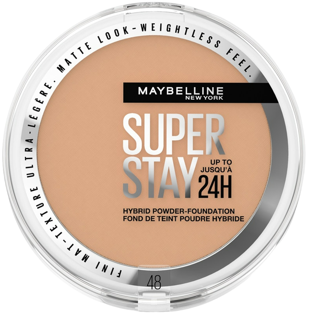 Puder-baza do twarzy Maybelline New York Superstay 24H Hybrid Powder Foundation 48 9 g (3600531666699) - obraz 1