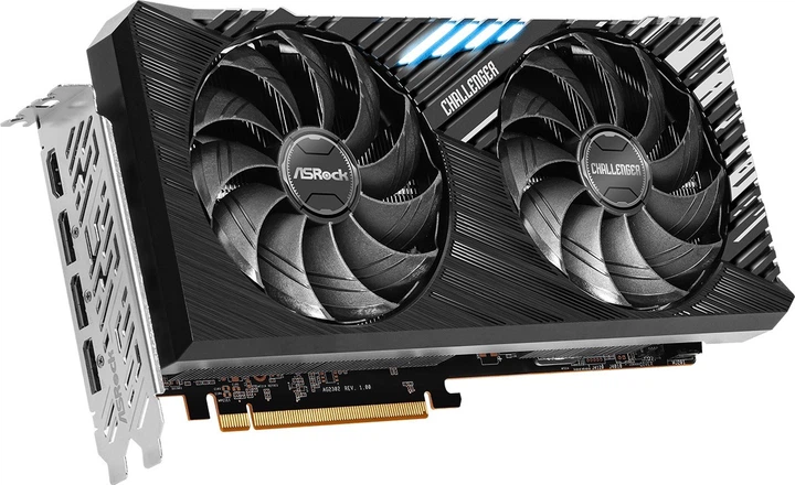 Відеокарта ASRock PCI-Ex Radeon RX 7900 GRE Challenger 16GB GDDR6 (256bit) (2293/18000) (1 x HDMI, 3 x DisplayPort) (90-GA52ZZ-00UANF) - зображення 3