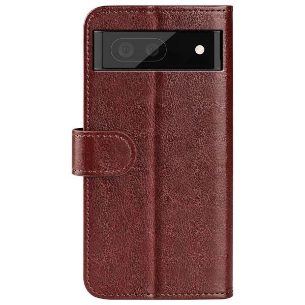 Классический чехол-книжка Deexe Wallet Style для Google Pixel 6a - Brown - Фото 3 Классический чехол-книжка Deexe Wallet Style для Google Pixel 6a - Brown - изображение 3