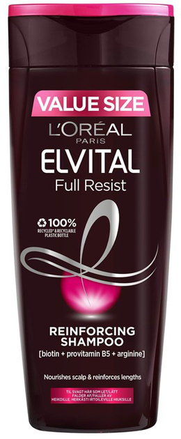 Szampon do odbudowy włosów L'Oreal Paris Elvital Full Resist 500 ml (3600523882267) - obraz 1