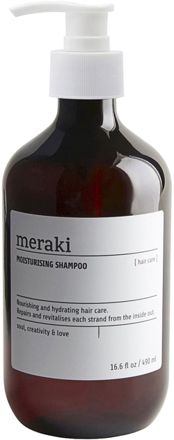 Szampon do odbudowy włosów Meraki Moisturising 490 ml (5707644787322) - obraz 1