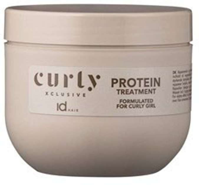 Maska do włosów IdHAIR Curly Xclusive Protein Treatment 200 ml (5704699876575) - obraz 1
