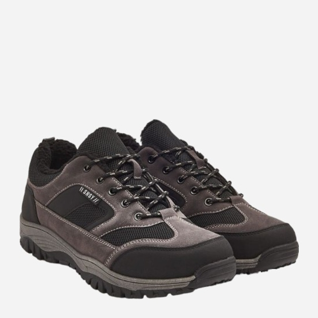 Zimowe buty sportowe męskie do kostki Sinsay 0970F-99X 45 Czarne (5904116307686) - obraz 2