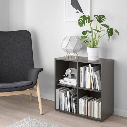 Комбинация шкафов с ножками IKEA ЭКЕТ, темно-серый, 70x35x72 см