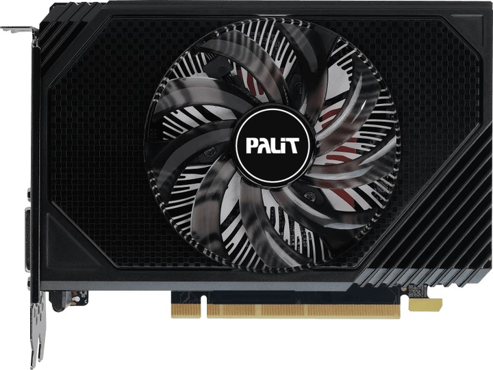 Видеокарта Palit PCI-Ex GeForce RTX 3050 StormX 6GB GDDR6 (96bit) (1470/14000) (1 x DisplayPort, 1 x HDMI, 1 x DVI) (NE63050018JE-1070F) - изображение 1