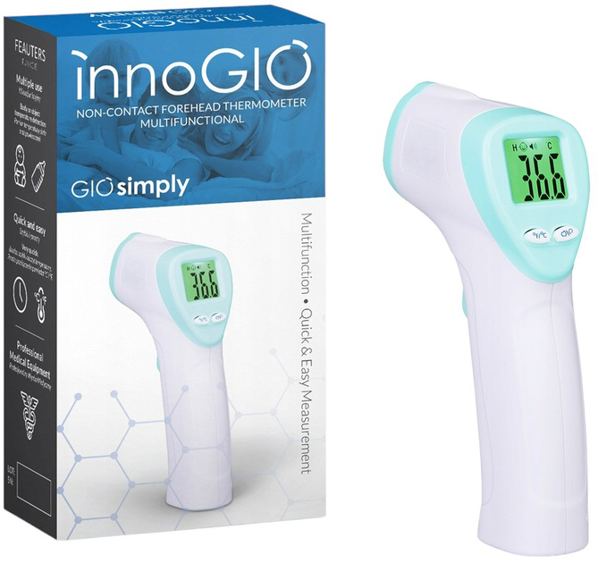 Інфрачервоний термометр Innogio GIOsimply GIO-500 (5903317816201) - зображення 1