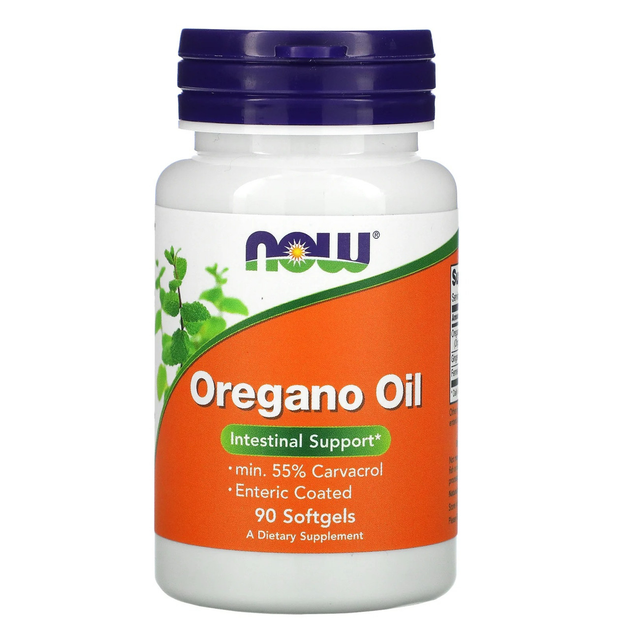 Масло орегано Now Foods Oregano Oil природный антибиотик 90 капсул ...