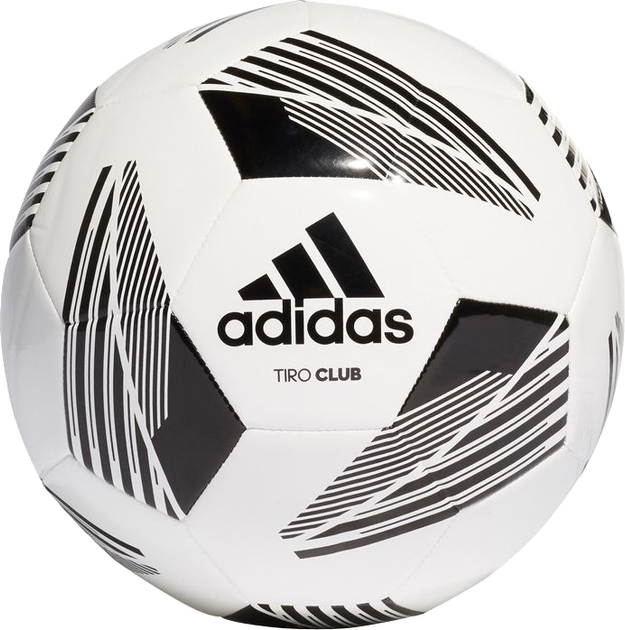 М'яч футбольний Adidas Tiro Club Ball Size 5 White (FS0367) - зображення 1