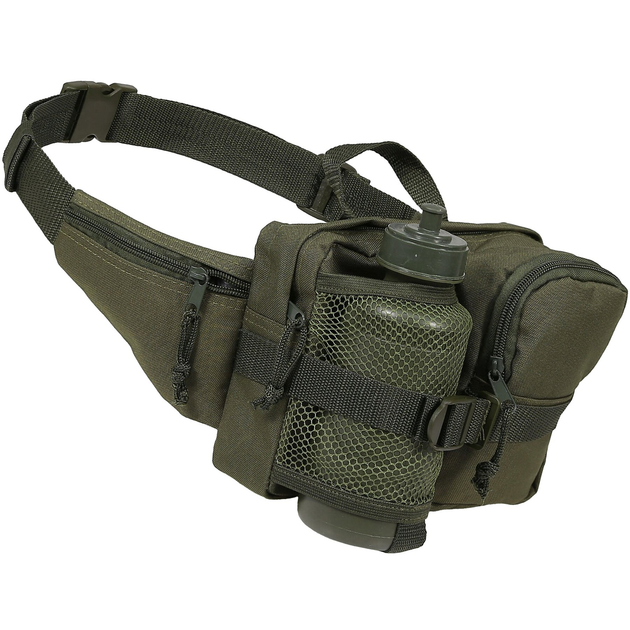 Сумка з флягою MIL-TEC Fanny Pack Olive - изображение 1