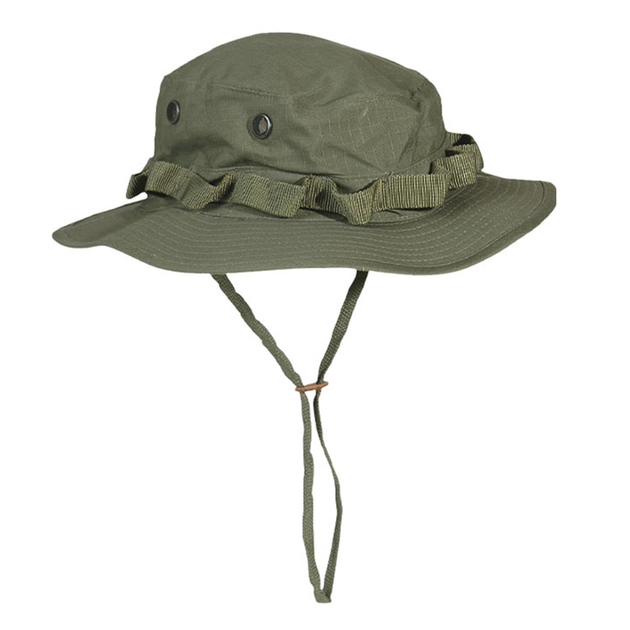 Панама тактична MIL-TEC US GI Boonie Hat Olive, S - зображення 1