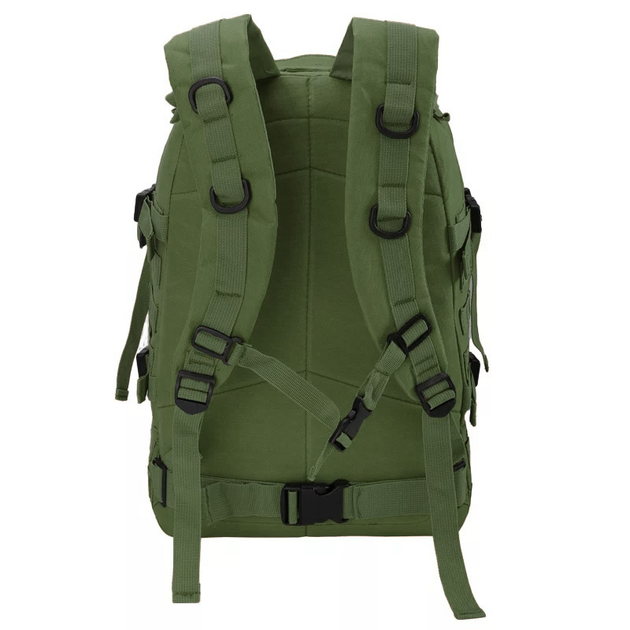 Рюкзак тактичний MOLLE Outdoor Backpack 35L Olive - изображение 2