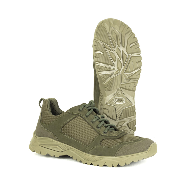 Демісезонні кросівки тактичні Patriot зі вставками кордури Olive, 45 - изображение 1