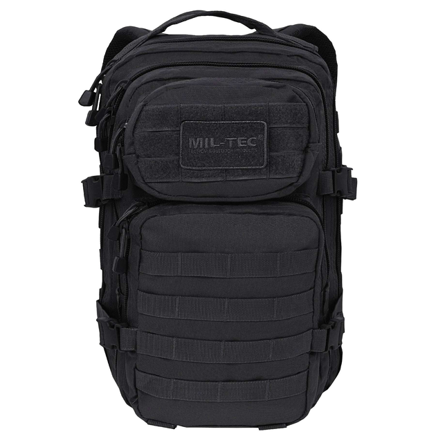 Рюкзак тактичний MIL-TEC US Assault Small 20L Black - зображення 2