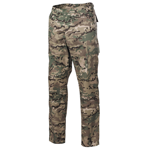 Штани польові MFH Max-Fuchs BDU Combat Pants Multicam XL - зображення 1