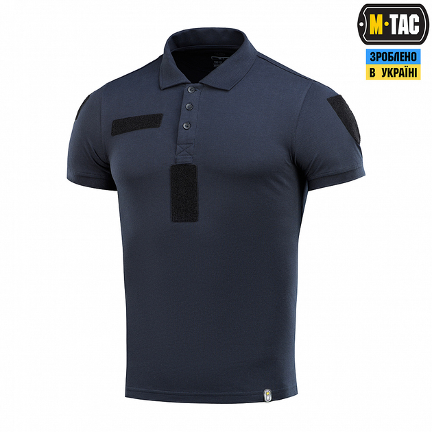 Поло тактическое M-Tac 65/35 2XL Dark Navy Blue - изображение 1