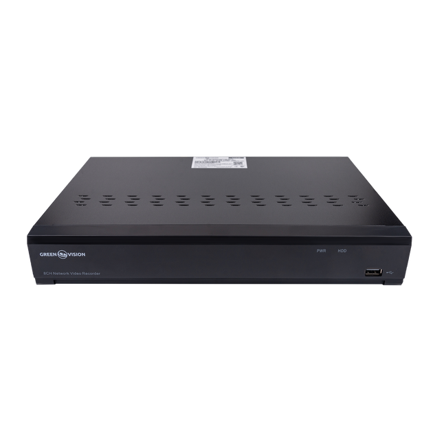 IP відеореєстратор 8-канальний 12MP NVR GreenVision GV-N-I016/08 (A) - изображение 3