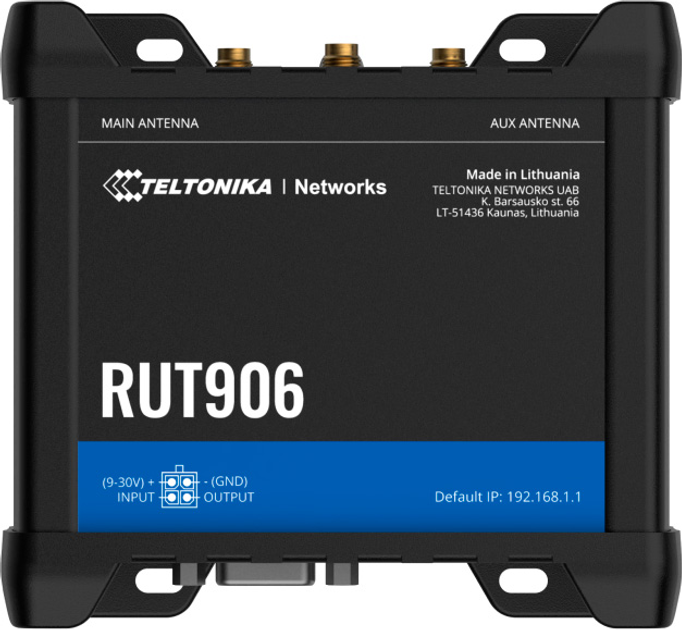 Router Teltonika RUT906 2G/3G/4G Dual-SIM (RUT906000000) - obraz 1