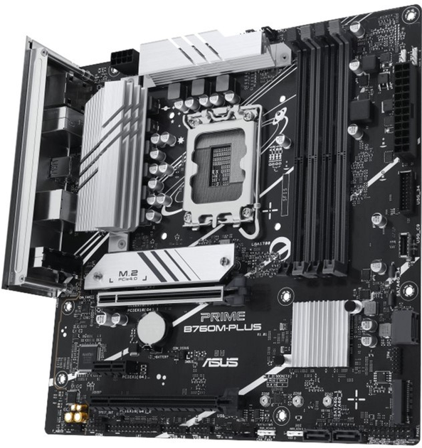 Материнська плата Asus PRIME B760M-PLUS (s1700, Intel B760, PCI-Ex16) - зображення 3