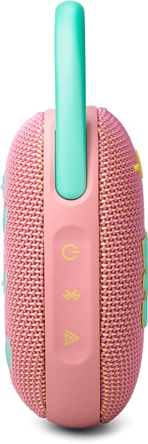 Głośnik przenośny JBL Clip 5 Pink (JBLCLIP5PINK) - obraz 4