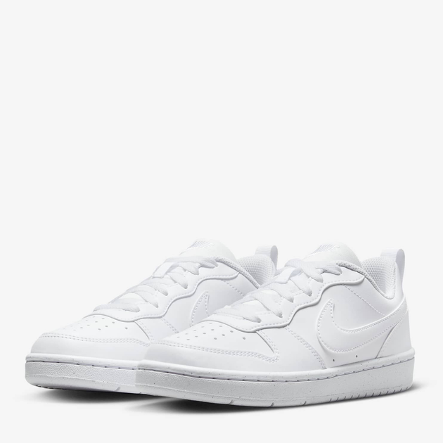 Підліткові кеди для хлопчика Nike Court Borough Low Recraft DV5456-106 38 (5.5Y) Білі (196968173662) - зображення 2