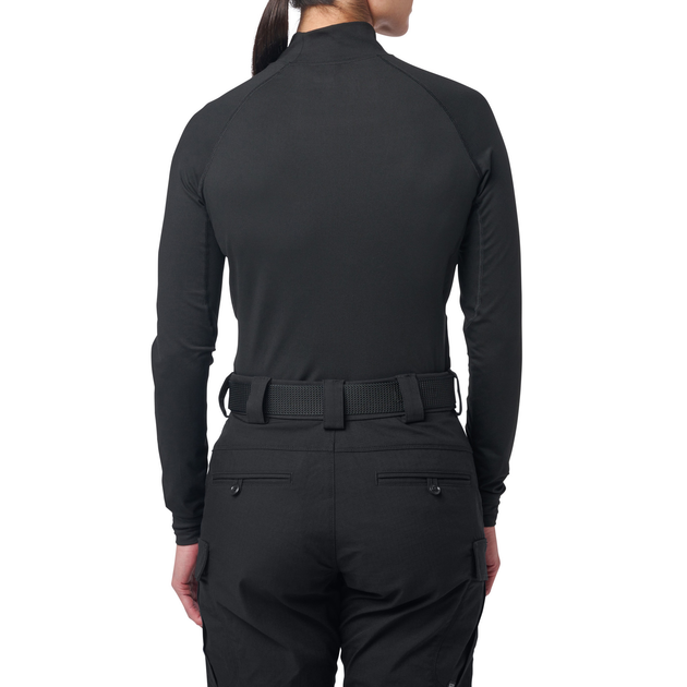 Термореглан женский 5.11 Tactical Women's Mock Neck Long Sleeve Top XS Black - изображение 2