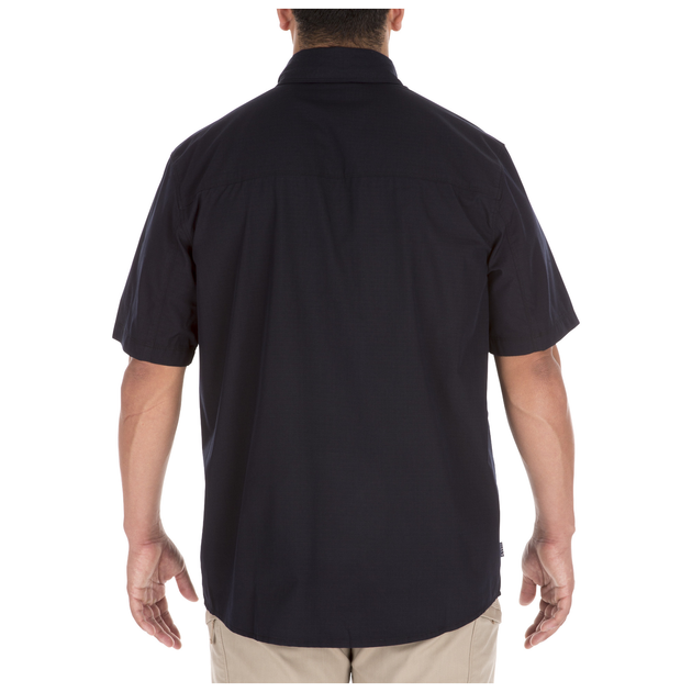 Рубашка тактическая с коротким рукавом 5.11 Stryke™ Shirt - Short Sleeve L Dark Navy - изображение 2