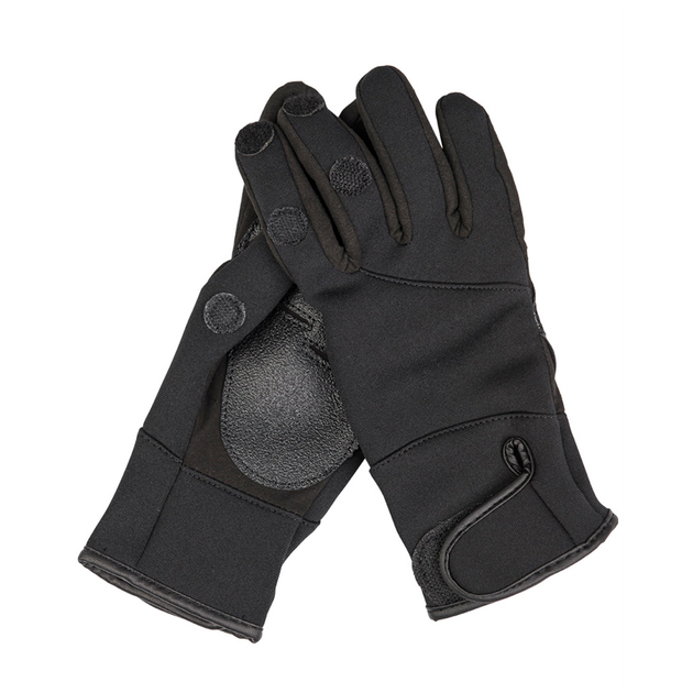 Рукавички тактичні Sturm Mil-Tec Neoprene/Amaro Shooting Gloves XL Black - зображення 1