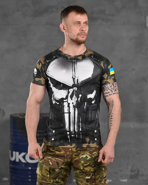 Тактична потоотводящая футболка oblivion armor вн0 L - зображення 1