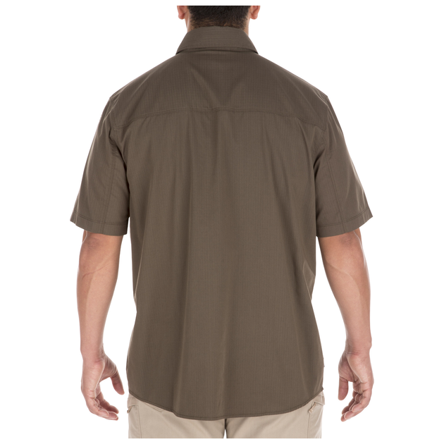Рубашка тактическая с коротким рукавом 5.11 Stryke™ Shirt - Short Sleeve M Tundra - изображение 2