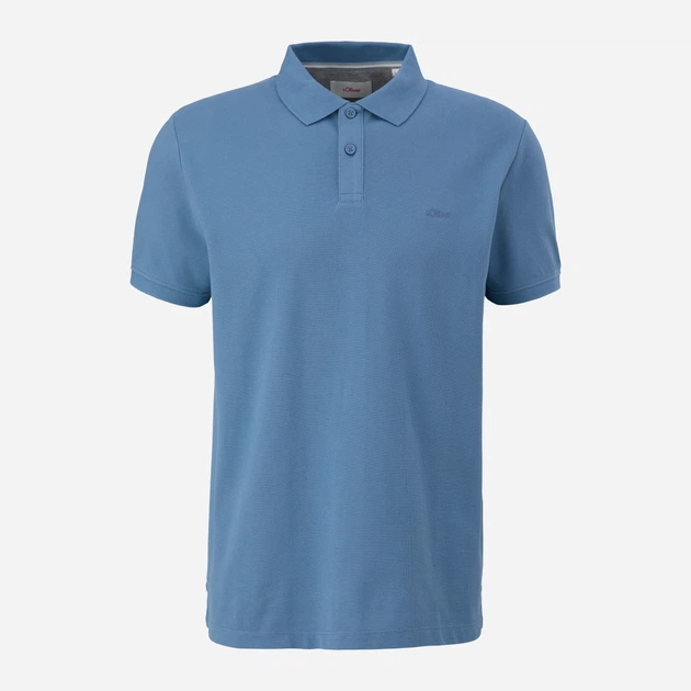 Koszulka polo męska s.Oliver 10.3.11.13.121.2138262-5402 XL Niebieska (4099974762126) - obraz 4