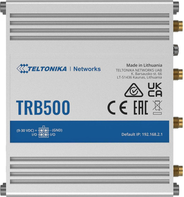 Маршрутизатор Teltonika TRB500 Wireless Router 5G-Gateway - зображення 1